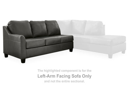 Valderno 2-Piece Sectional with Chaise - 47804S1 - product view or room setting; complete kit and included component views (supplier image 15)