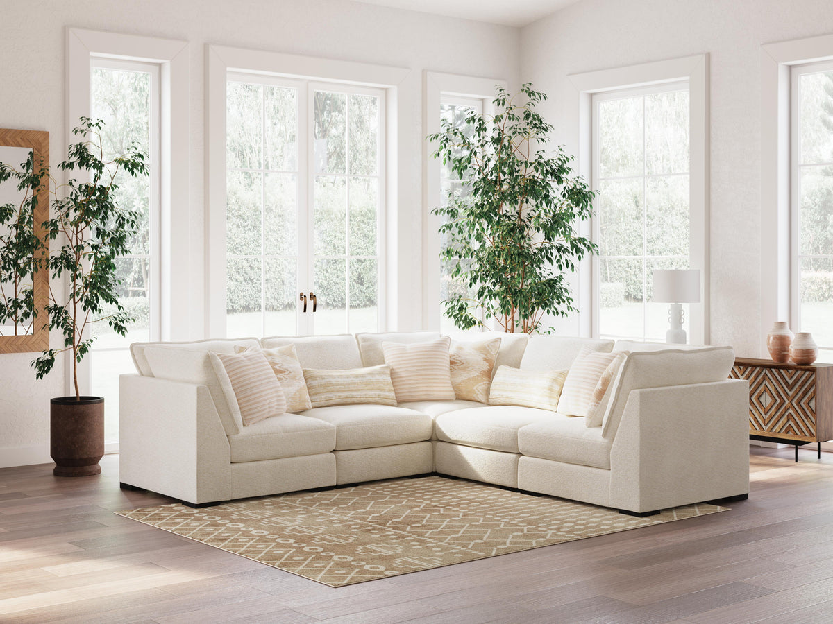 Donelson Creek Sectional - 48002S1 - product view or room setting; complete kit and included component views (supplier image 15)