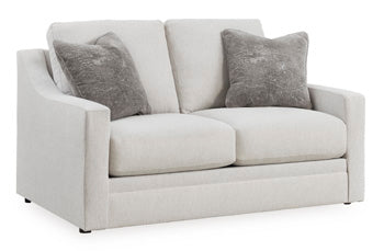 Maitelynn sofa and loveseat set, Chalk, 4820235: original manufacturer image; only listed sofa and loveseat included. Castillo Furniture, Philadelphia.