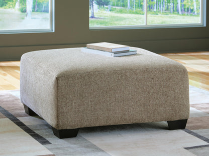 Newellen 3-Piece Sectional and Oversized Ottoman - 48404U1 - product view or room setting; complete kit and included component views (supplier image 13)