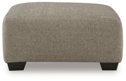 Newellen 3-Piece Sectional and Oversized Ottoman - 48404U1 - product view or room setting; complete kit and included component views (supplier image 2)