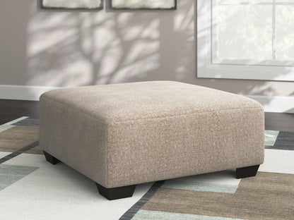 Newellen 3-Piece Sectional and Oversized Ottoman - 48404U1 - product view or room setting; complete kit and included component views (supplier image 10)