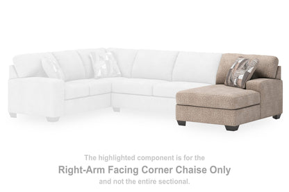 Newellen Sectional - 48404S6, 48404S4, 48404S2, 48404S7, 48404S3 - product view or room setting; complete kit and included component views (supplier image 6)