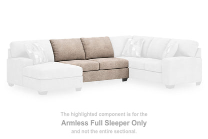 Newellen Sectional - 48404S6, 48404S5, 48404S7 - product view or room setting; complete kit and included component views (supplier image 11)