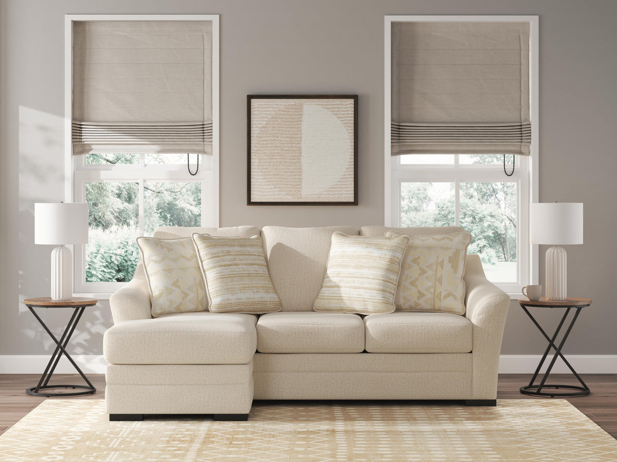 Lango Queen Sofa Chaise Sleeper - 4860268 - product view or room setting; only sleeper sofa included (supplier image 9)