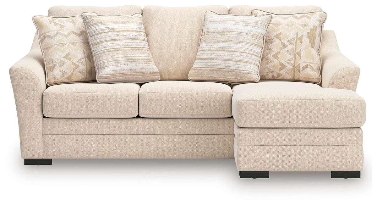 Lango Queen Sofa Chaise Sleeper - 4860268 - product view or room setting; only sleeper sofa included (supplier image 4)