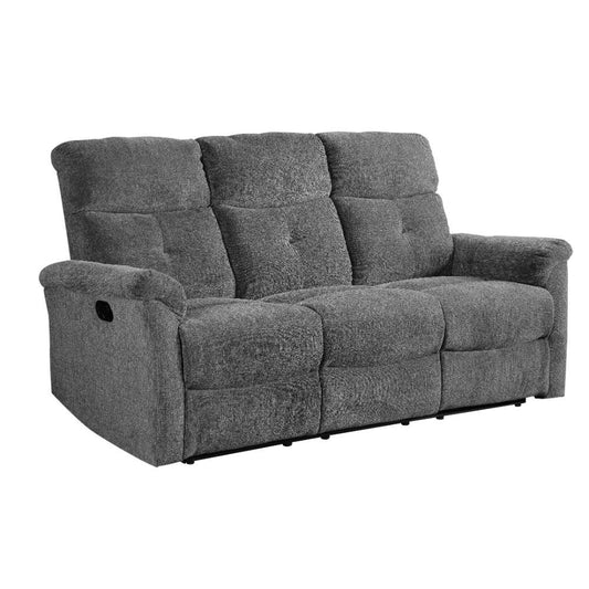 Treyton - Sofa & Loveseat Set - Gray Chenille
