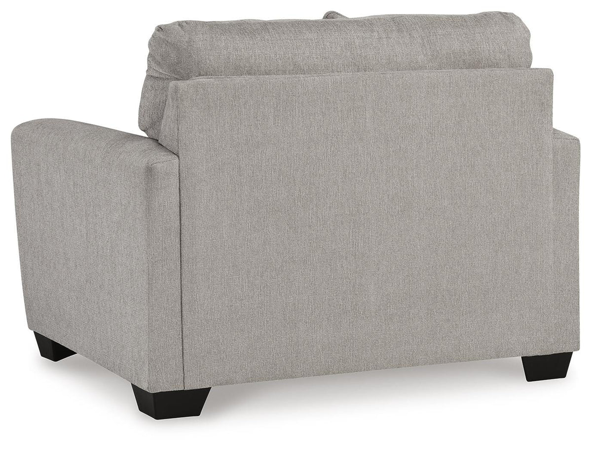 Avenal Park Oversized Chair and Ottoman - 50805U1 - product view or room setting; complete kit and included component views (supplier image 8)