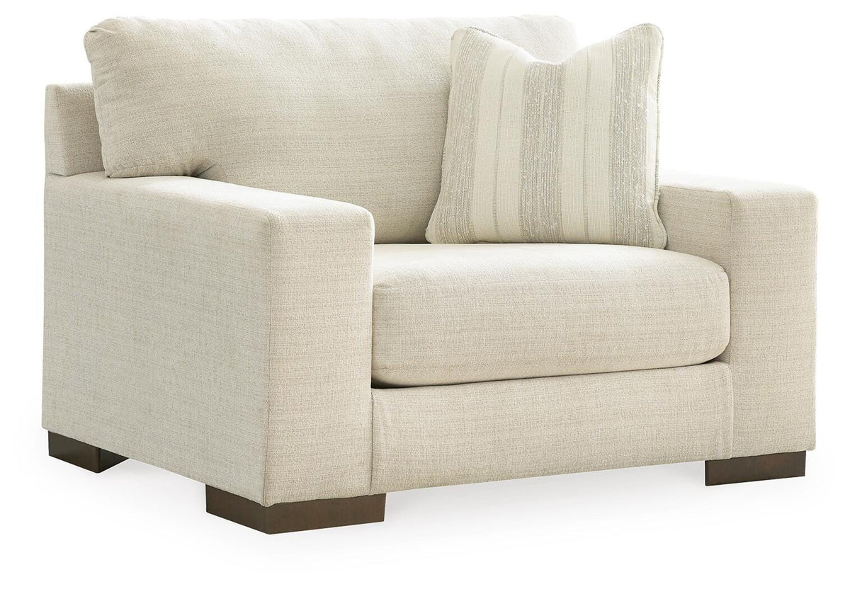 Maggie Oversized Chair and Ottoman - 52003U6 - product view or room setting; complete kit and included component views (supplier image 3)