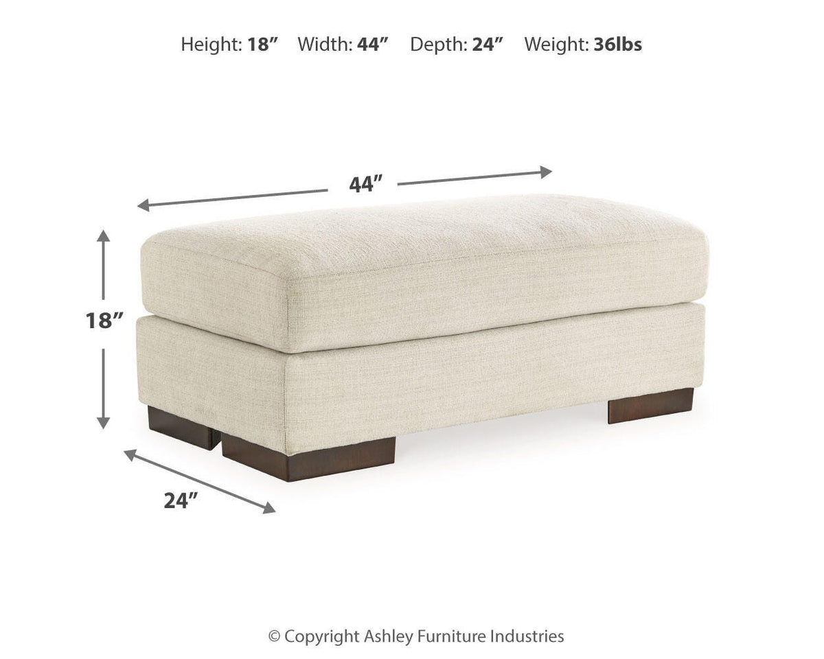 Maggie Ottoman - 5200314 - approximate manufacturer dimensions (supplier image 6)