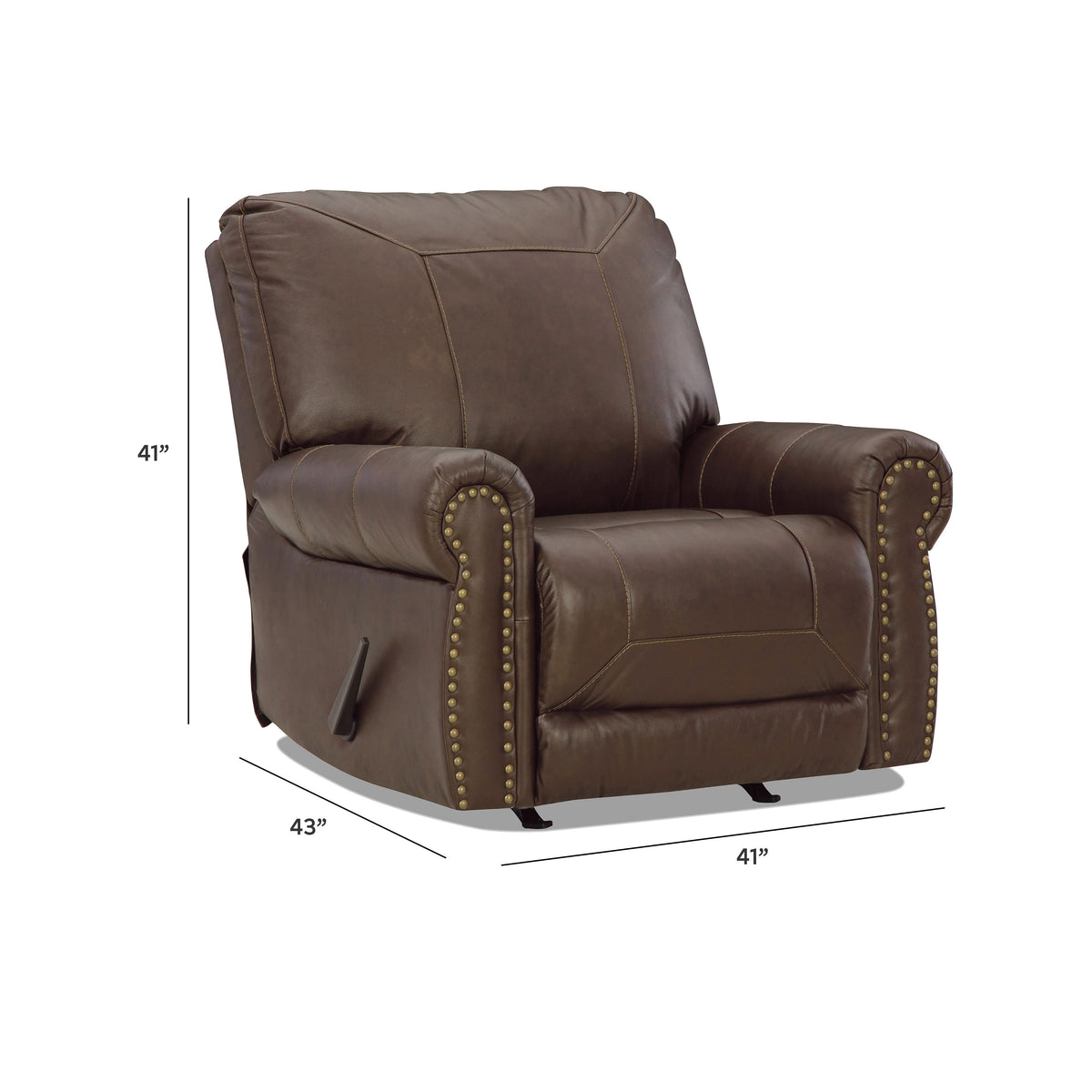 Colleton Living Room Sets - 52107U3, 52107U2 - approximate manufacturer dimensions (supplier image 28)