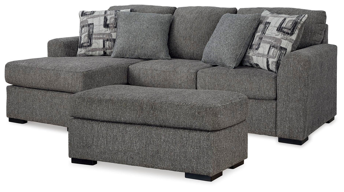 Gardiner Sofa Chaise and Ottoman - 52404U1 - product view or room setting; complete kit and included component views (supplier image 1)
