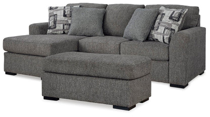 Gardiner Sofa Chaise and Ottoman - 52404U1 - product view or room setting; complete kit and included component views (supplier image 1)