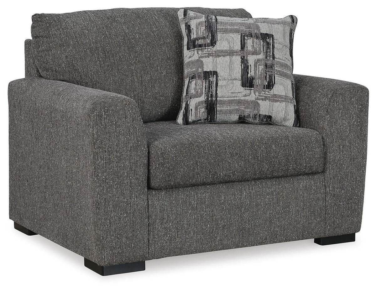 Gardiner Oversized Chair and Ottoman - 52404U2 - product view or room setting; complete kit and included component views (supplier image 4)