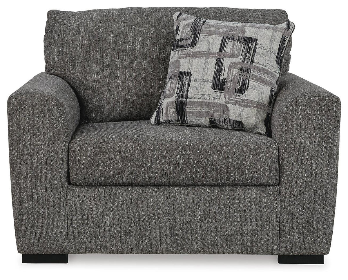 Gardiner Oversized Chair and Ottoman - 52404U2 - product view or room setting; complete kit and included component views (supplier image 3)