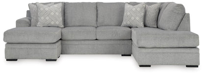 Casselbury Sectional - 52906S1 - product view or room setting; complete kit and included component views (supplier image 3)