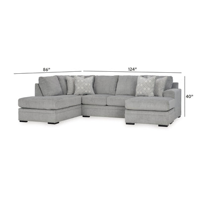Casselbury Sectional - 52906S2 - approximate manufacturer dimensions (supplier image 21)