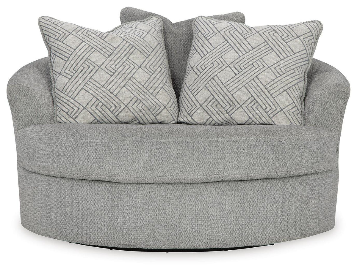 Casselbury Oversized Swivel Accent Chair - 5290621 - product view or room setting; only chair included (supplier image 3)
