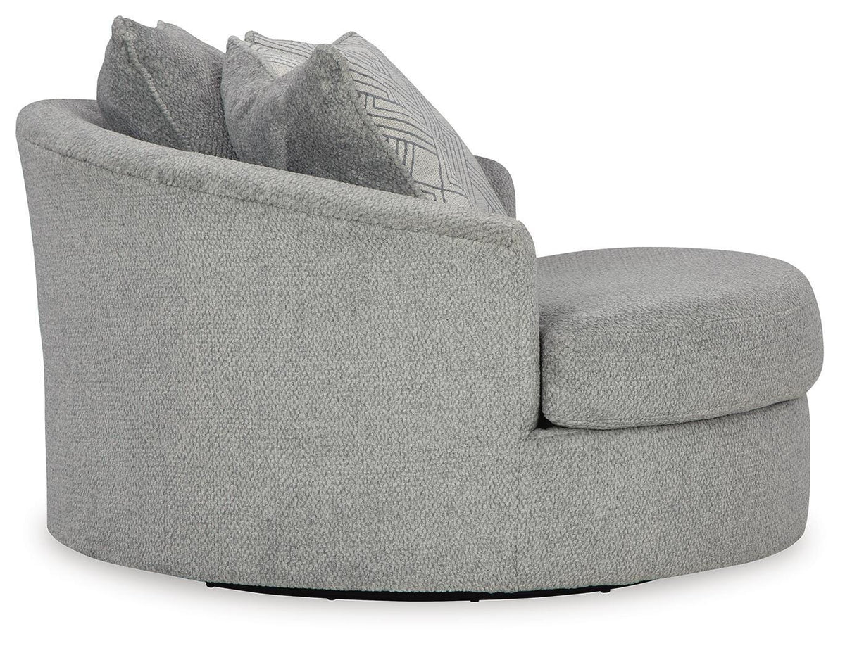 Casselbury Oversized Swivel Accent Chair - 5290621 - product view or room setting; only chair included (supplier image 4)