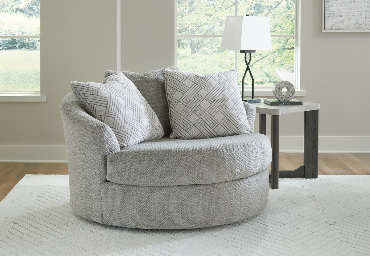 Casselbury Oversized Swivel Accent Chair - 5290621 - product view or room setting; only chair included (supplier image 2)