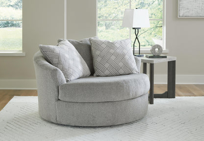 Casselbury Oversized Swivel Accent Chair - 5290621 - product view or room setting; only chair included (supplier image 2)