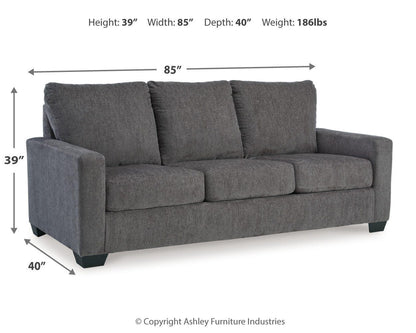 Rannis Sofa Sleeper - 5360239 - approximate manufacturer dimensions (supplier image 47)