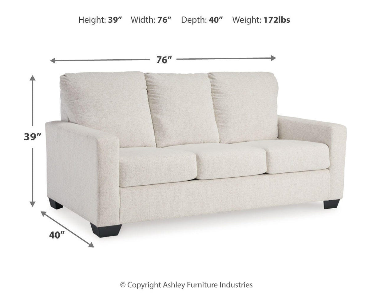 Rannis Sofa Sleeper - 5360336 - approximate manufacturer dimensions (supplier image 38)