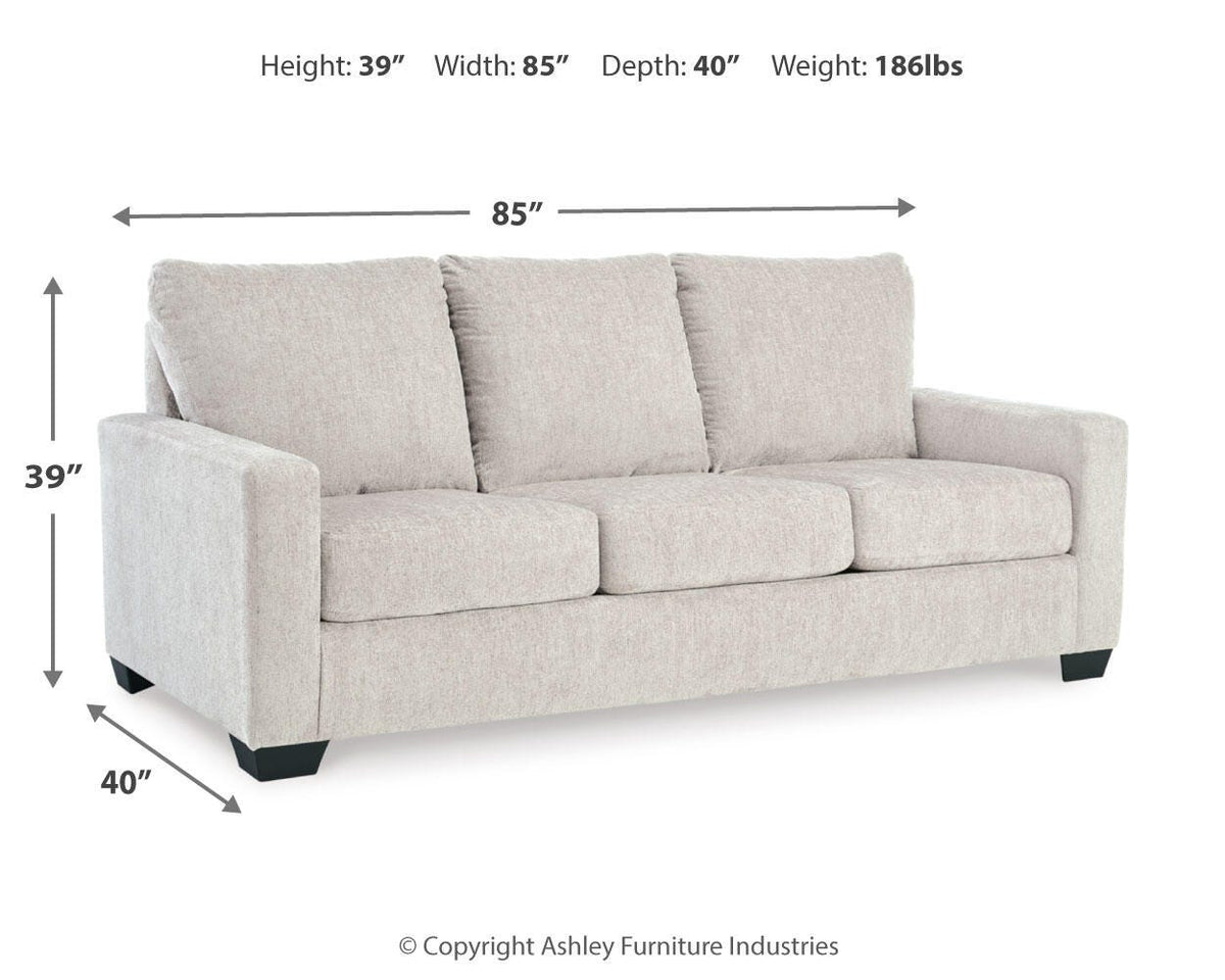 Rannis Sofa Sleeper - 5360339 - approximate manufacturer dimensions (supplier image 10)