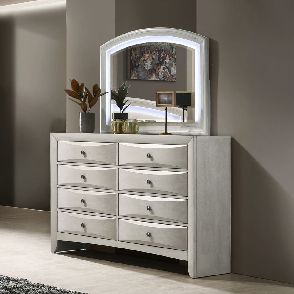 Ramondi - Bedroom Set - Antique White