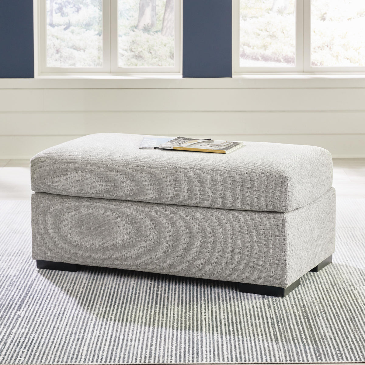 Evansley Ottoman - 5450314 - product view or room setting; only ottoman included (supplier image 2)
