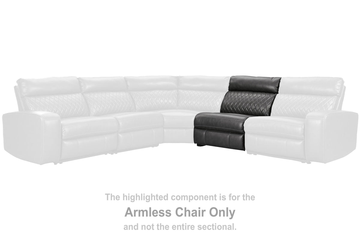 Samperstone Sectional - 55203S1, 55203S2, 55203S4 - product view or room setting; complete kit and included component views (supplier image 13)
