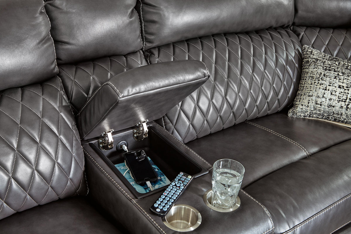 Samperstone Sectional - 55203S2, 55203S3 - product view or room setting; complete kit and included component views (supplier image 26)