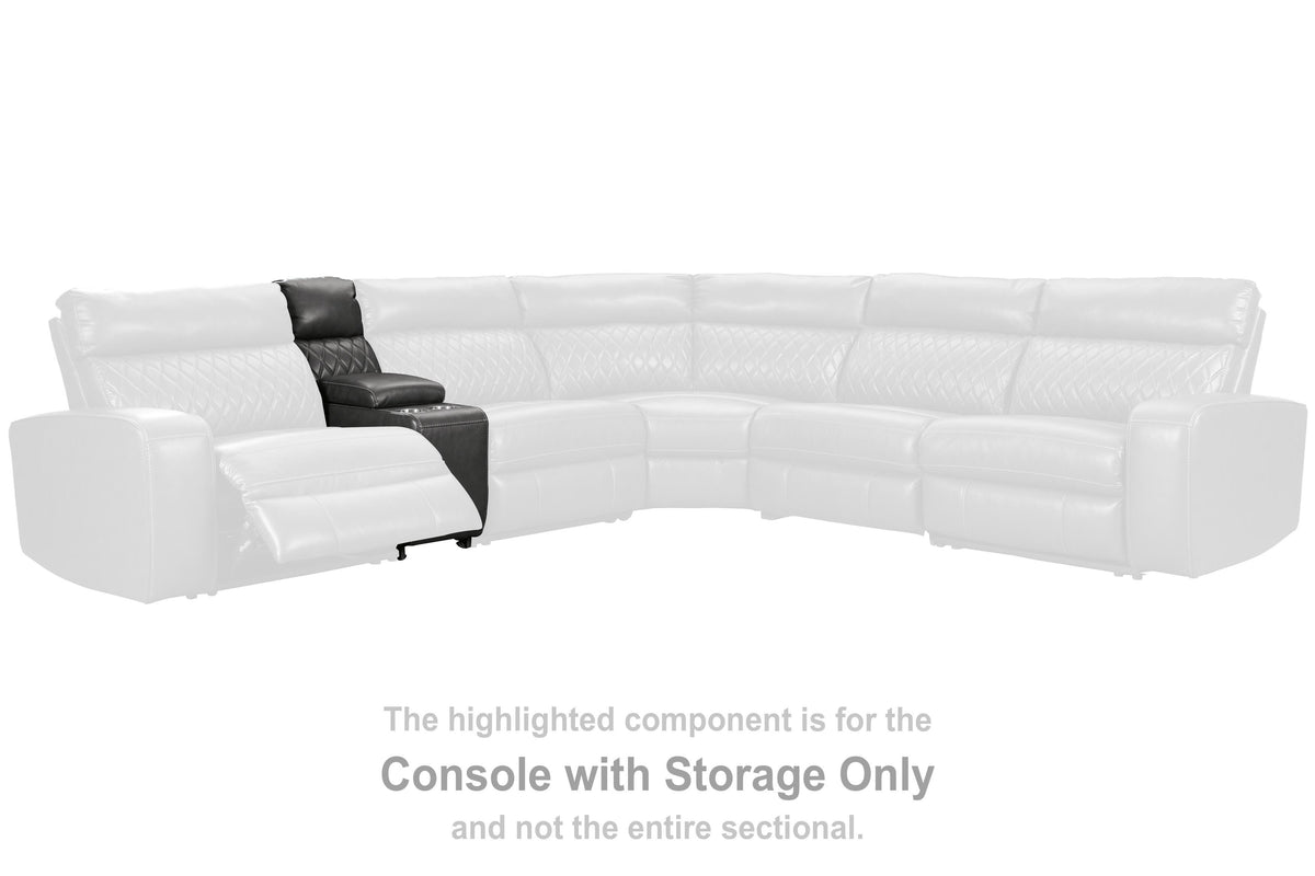 Samperstone Sectional - 55203S2, 55203S3 - product view or room setting; complete kit and included component views (supplier image 30)