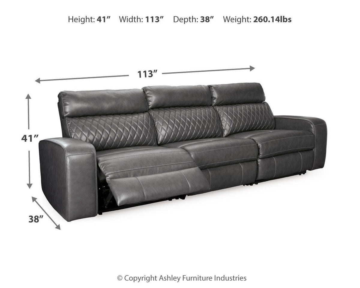 Samperstone Sectional - 55203S4 - approximate manufacturer dimensions (supplier image 34)