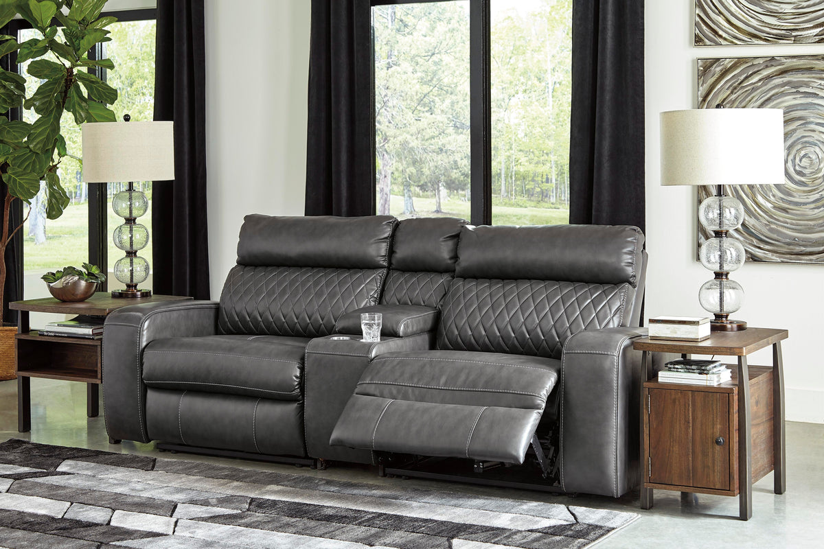 Samperstone Sectional - 55203S3 - product view or room setting; complete kit and included component views (supplier image 37)