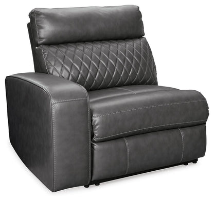 Samperstone Sectional - 55203S1, 55203S2, 55203S4, 55203S3, 55203S5 - product view or room setting; complete kit and included component views (supplier image 14)