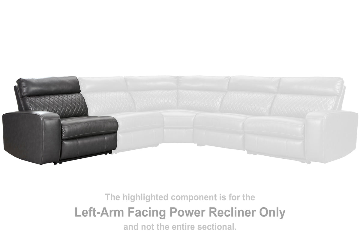 Samperstone Sectional - 55203S1, 55203S2, 55203S4, 55203S3, 55203S5 - product view or room setting; complete kit and included component views (supplier image 15)