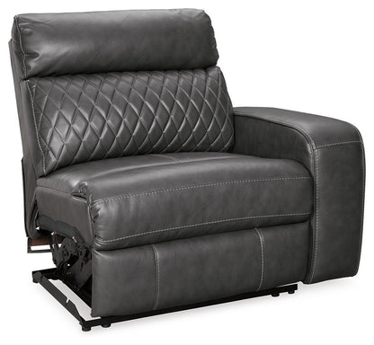 Samperstone Sectional - 55203S1, 55203S2, 55203S4, 55203S3, 55203S5 - product view or room setting; complete kit and included component views (supplier image 17)