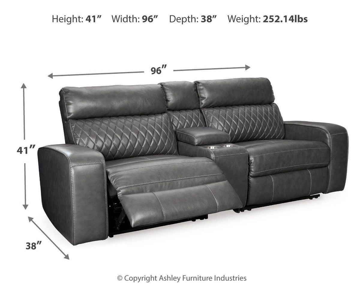 Samperstone Sectional - 55203S3 - approximate manufacturer dimensions (supplier image 39)