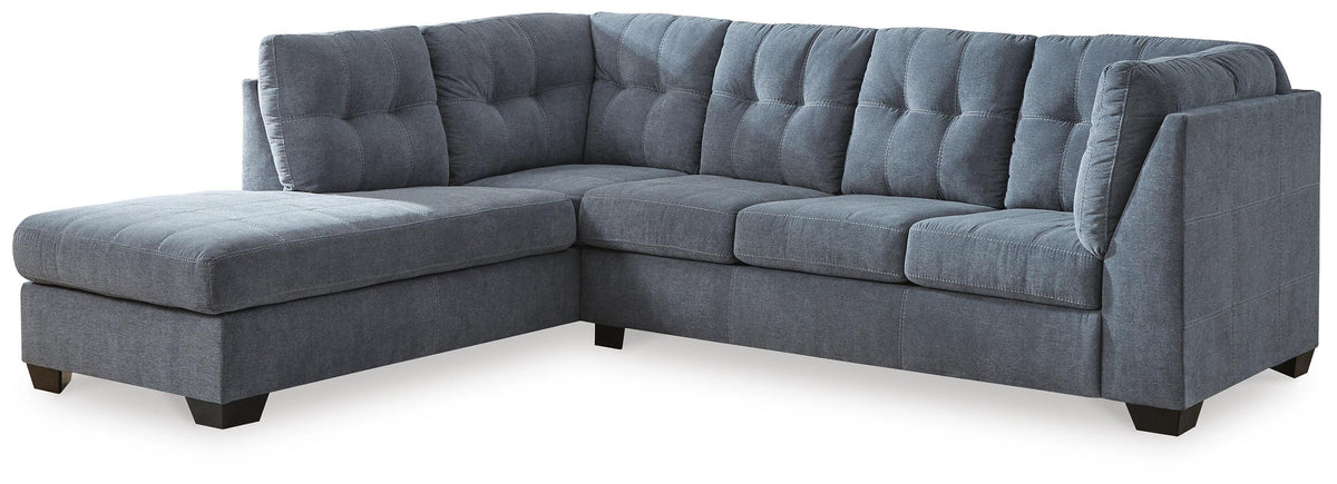 Marleton Sectional - 55303S1, 55303S3 - product view or room setting; complete kit and included component views (supplier image 26)