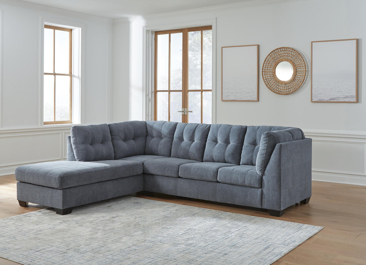 Marleton Sectional - 55303S1 - product view or room setting; complete kit and included component views (supplier image 27)
