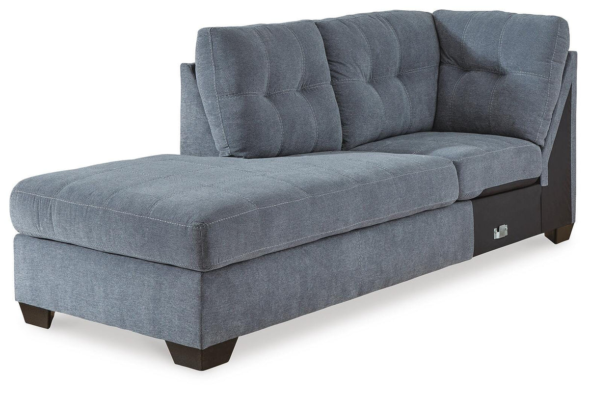 Marleton Sectional - 55303S1, 55303S3 - product view or room setting; complete kit and included component views (supplier image 31)