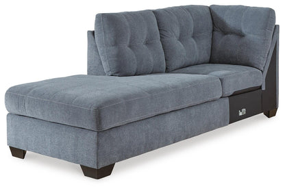 Marleton Sectional - 55303S1, 55303S3 - product view or room setting; complete kit and included component views (supplier image 31)