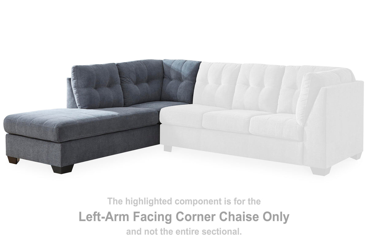 Marleton Sectional - 55303S1, 55303S3 - product view or room setting; complete kit and included component views (supplier image 32)