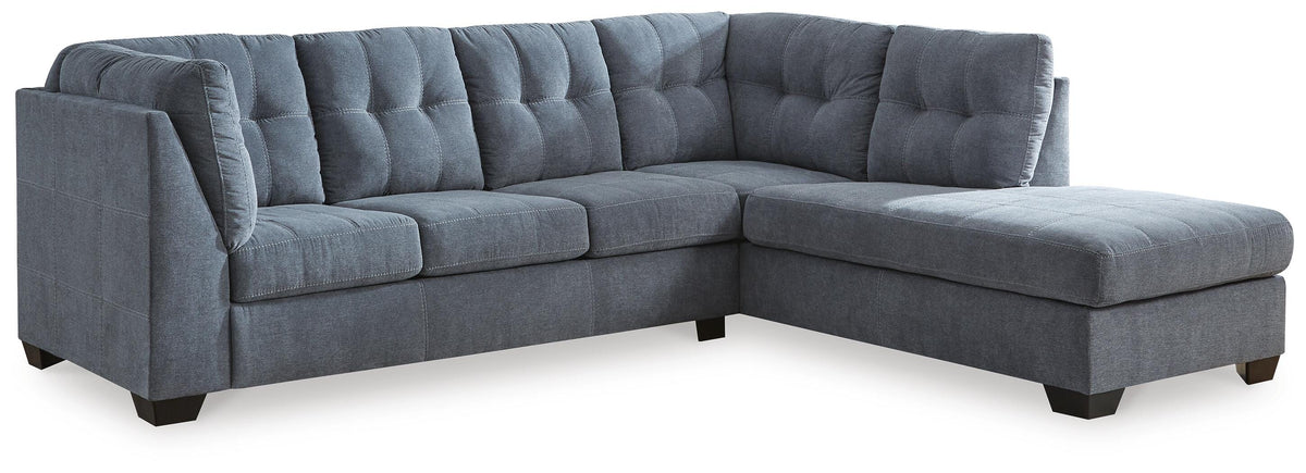 Marleton Sectional - 55303S4, 55303S2 - product view or room setting; complete kit and included component views (supplier image 1)