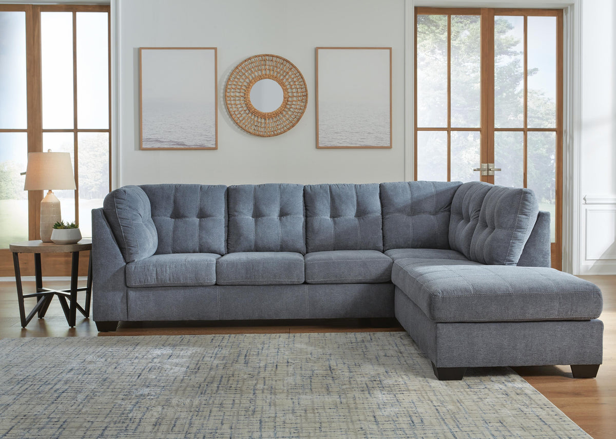 Marleton Sectional - 55303S2 - product view or room setting; complete kit and included component views (supplier image 62)