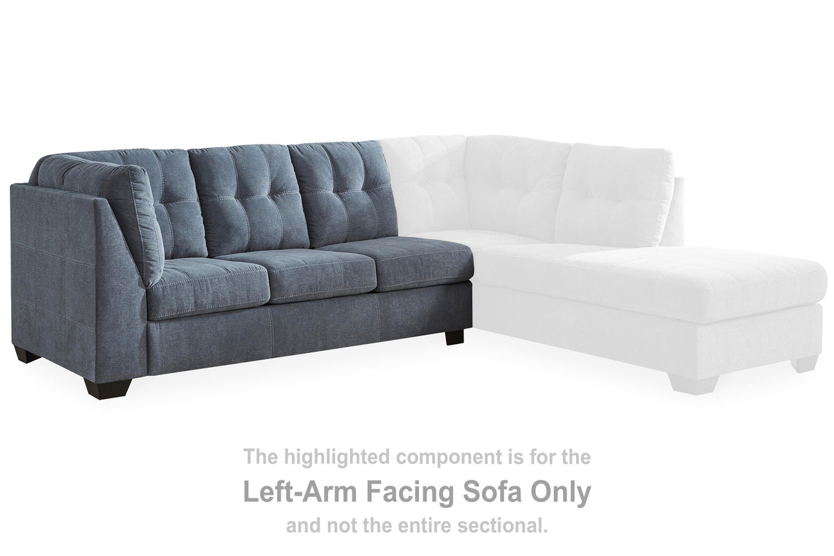 Marleton Sectional - 55303S2 - product view or room setting; complete kit and included component views (supplier image 65)