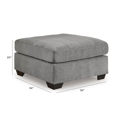 Marleton 2-Piece Sectional and Ottoman - 55305U1 - approximate manufacturer dimensions (supplier image 16)