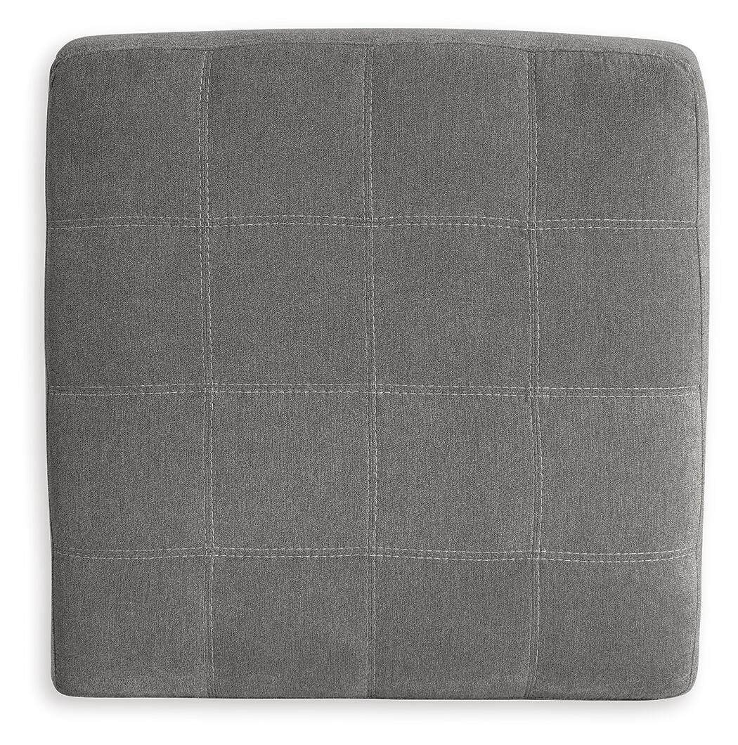 Marleton 2-Piece Sectional and Ottoman - 55305U1 - product view or room setting; complete kit and included component views (supplier image 4)