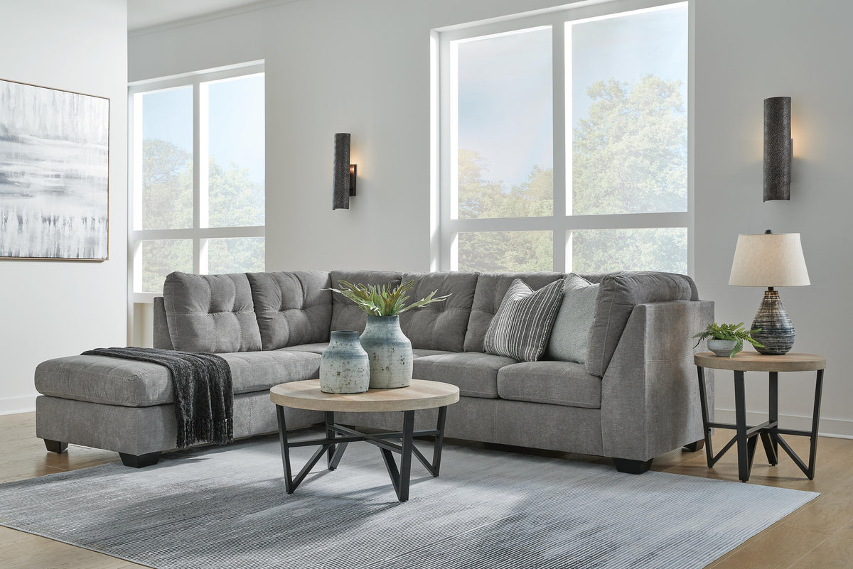 Marleton Sectional - 55305S1 - product view or room setting; complete kit and included component views (supplier image 15)